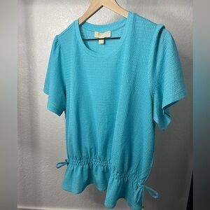 XL Turquoise Michael Kors Knit Top MSRP$98